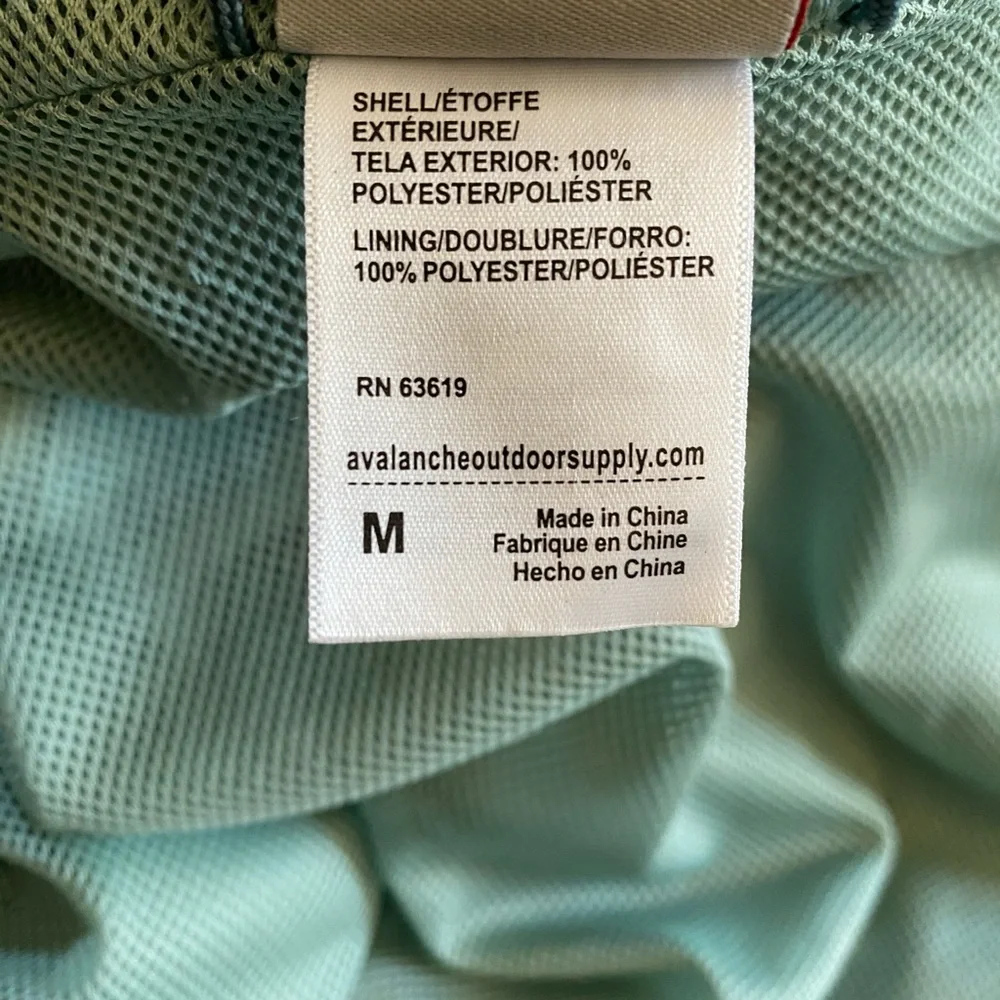 NWOT Avalanche Weather Shield Packable Water Resistant Hooded Jacket M - Picture 7 of 12
